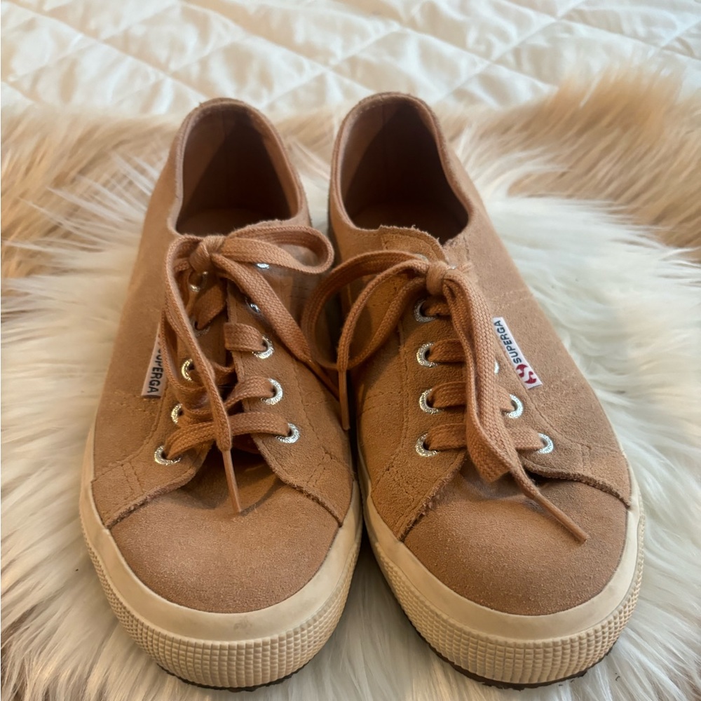 SUPERGA PALE PINK LADIES SNEAKERS.